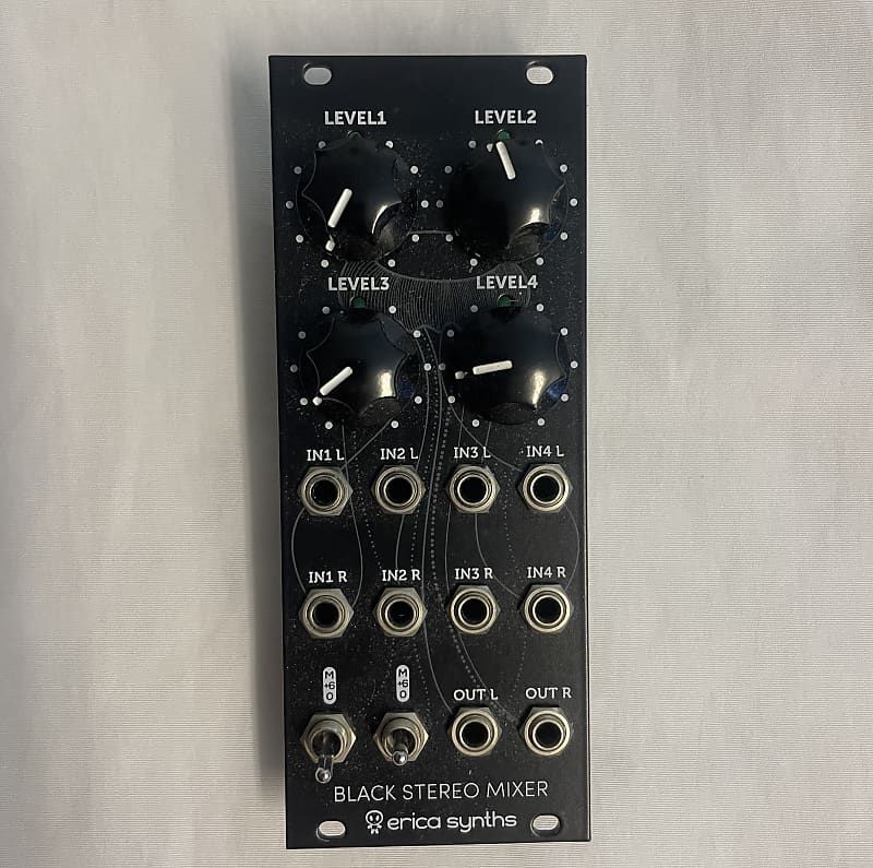 Erica Synths Black Stereo Mixer V3