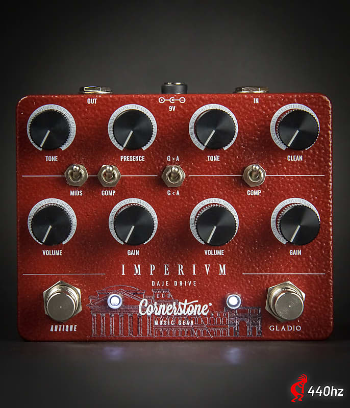 Cornerstone Music Gear Imperium Dual Overdrive | Reverb Canada