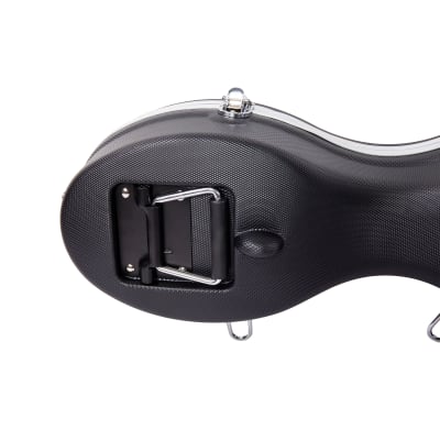 Crossrock ABS Molded Cello Hard Case with Wheels in Black- For Both 4/4 Size and 3/4 Size image 7