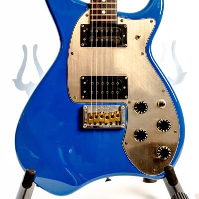Daion Savage Blue Electric Guitar w/ Original Daion Branded Hardshell Case image 3