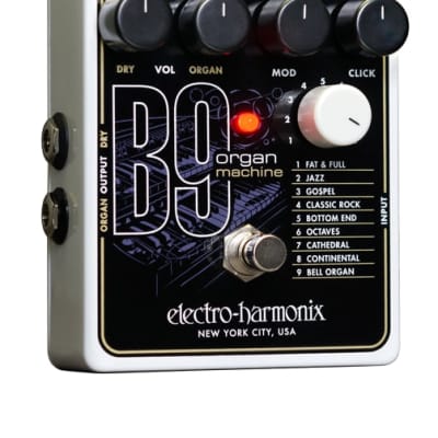 Electro Harmonix B9 Organ Machine Guitar Effect Pedal image 2