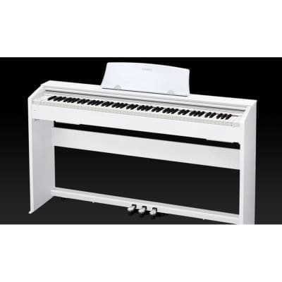 Casio PX-770 Privia 88-Key Digital Console Piano with 2x 8W Amplifiers, White image 6