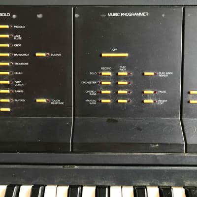 1984 Yamaha PS-6100 Vintage FM Synthesizer & PCM Drum Machine The Who Pete Townshend DX7 image 4