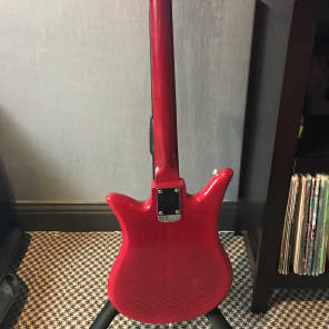 Teisco Del Rey F-110 1964 Candy Apple Red image 8