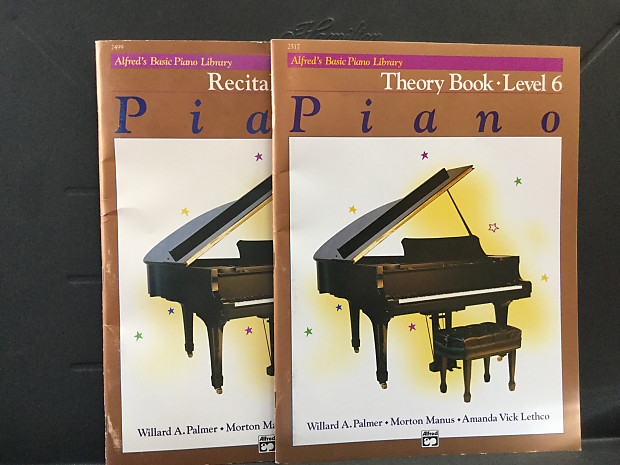 Alfred 00-2517 Alfred's Basic Piano Library - Theory Book (Level 6) image 1