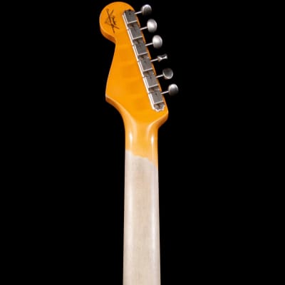 Fender Custom Shop Alley Cat Stratocaster Rosewood Board Heavy Relic HSS Floyd Rose Black image 9