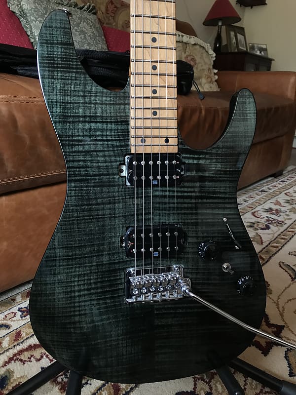 Ibanez AZ242F-BI Black Ice Premium 2019 | Reverb