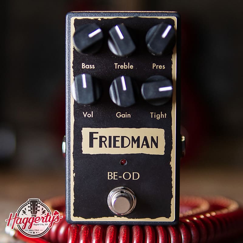 Friedman BE-OD Overdrive Guitar Effects Pedal | Reverb