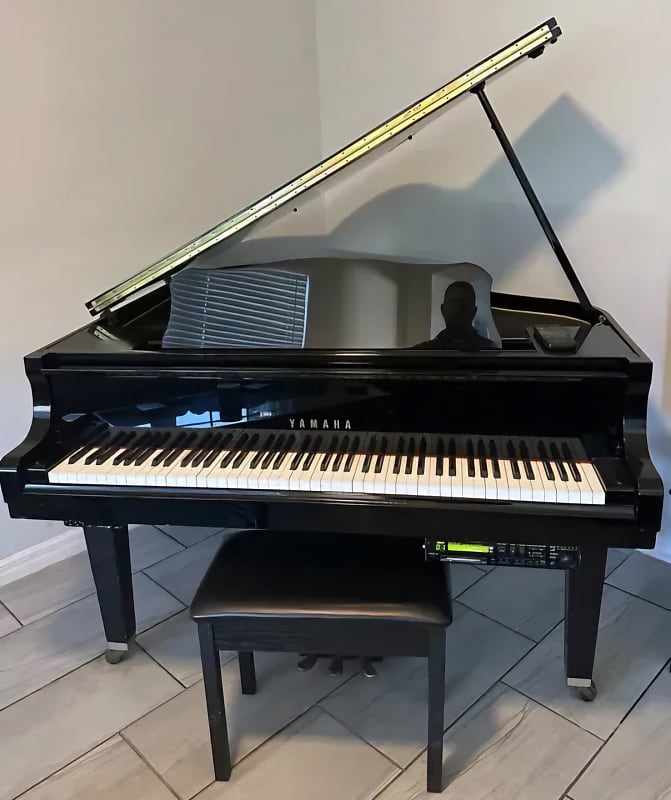 Yamaha DGT2IIXG disklavier baby grand piano 3' image 1
