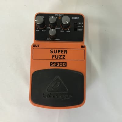 Used Behringer SF300 SUPER FUZZ Guitar Effects Distortion/Overdrive for sale