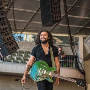 Guild Starfire IV ST 2000 Emerald Green Owned by David Le'Aupepe of Gang Of Youths image 1