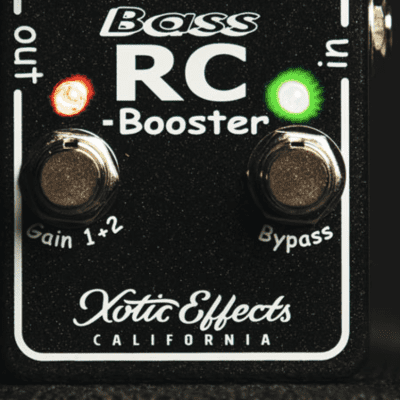 Xotic Bass RC Booster V2 Pedal Bass Transparent Overdrive   New! image 2