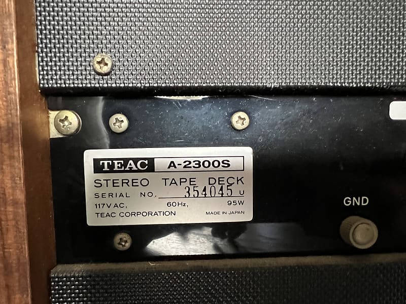 TEAC 2300S Reel to Reel Tape Recorder SERVICED Photo #3887620 - Aussie  Audio Mart