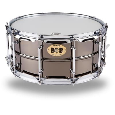 Pork Pie PP6514BB Big Black Brass 6.5x14" Snare Drum