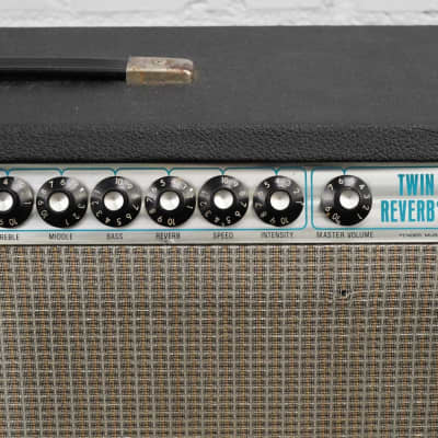 1975 Fender Twin Reverb 2-Channel Guitar Combo Amplifier #51583 image 4