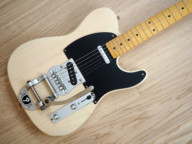 2004 Fender Telecaster '52 Reissue Blonde Ash Bigsby TL52 Japan
