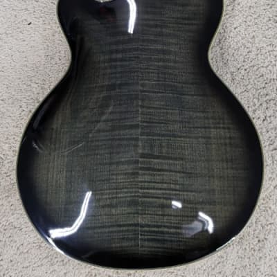 D'ANGELICO Excel DH 6 String Grey Black Finish electric guitar #DAEDHGRBGT #3 image 2