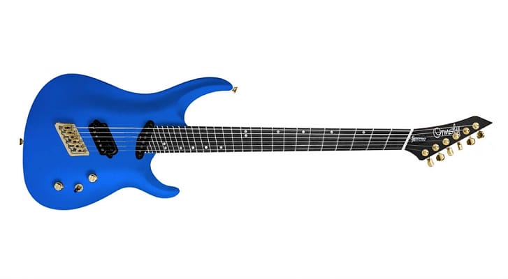 Ormsby SX Carved Top GTR7 (Run 8) Multiscale BMG - Blue Metallic Gloss image 1