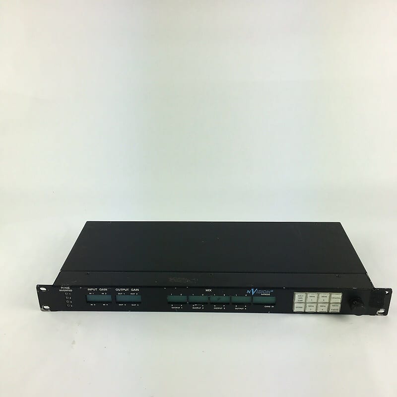 NVision NV9055 Control Panel w/4 Green Audio Connectors image 1