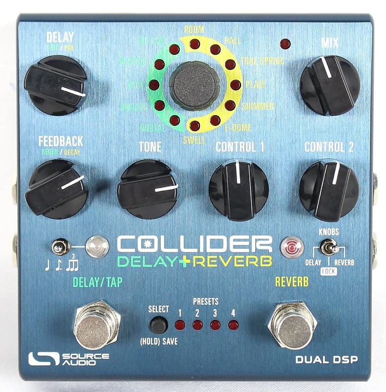 Source Audio Collider Stereo Delay+Reverb Pedal image 1