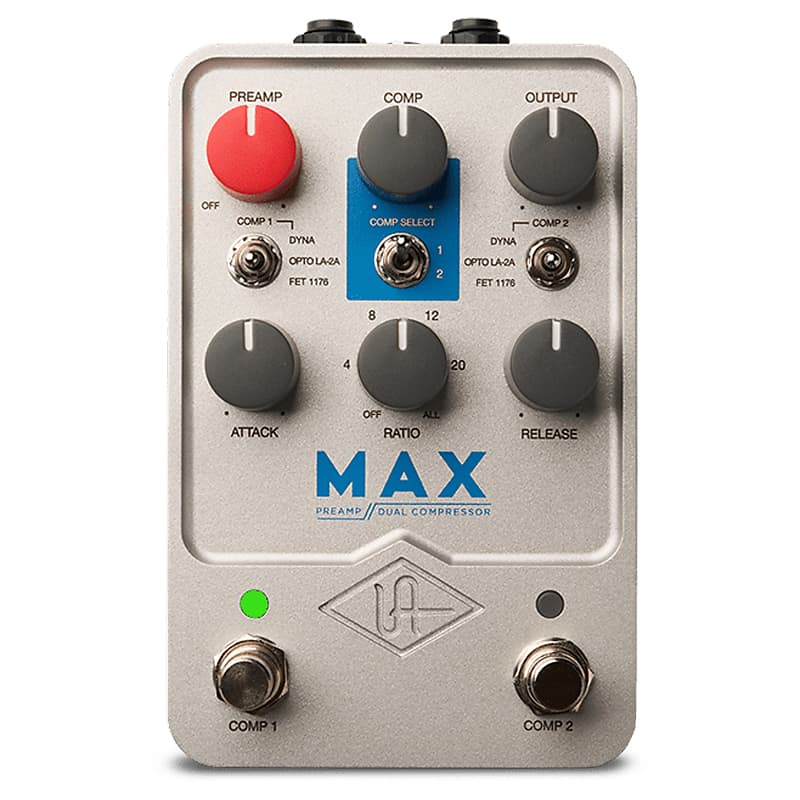人気新品入荷 Universal Audio Reverb | Pedal Compressor Dual & Preamp Max UAFX ギター