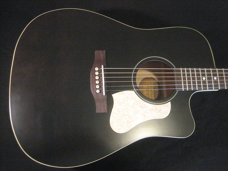 Art and Lutherie Americana CW QIT Faded Black - Made in Canada - New, blemished image 1