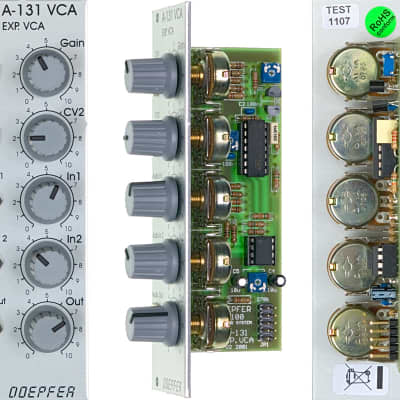 Doepfer Doepfer A-131 Exponential Voltage Controlled Amplifier image 2
