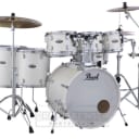 Pearl Decade Maple 7pc Drum Set White Satin Pearl