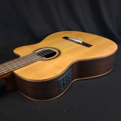 Admira Virtuoso ECF Cutaway Acoustic Electric Nylon String Classical Guitar Made in Spain image 14