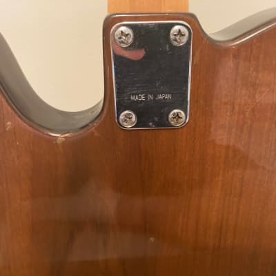 Greco "Telecaster" Thinline Mid 1970's Brown image 6
