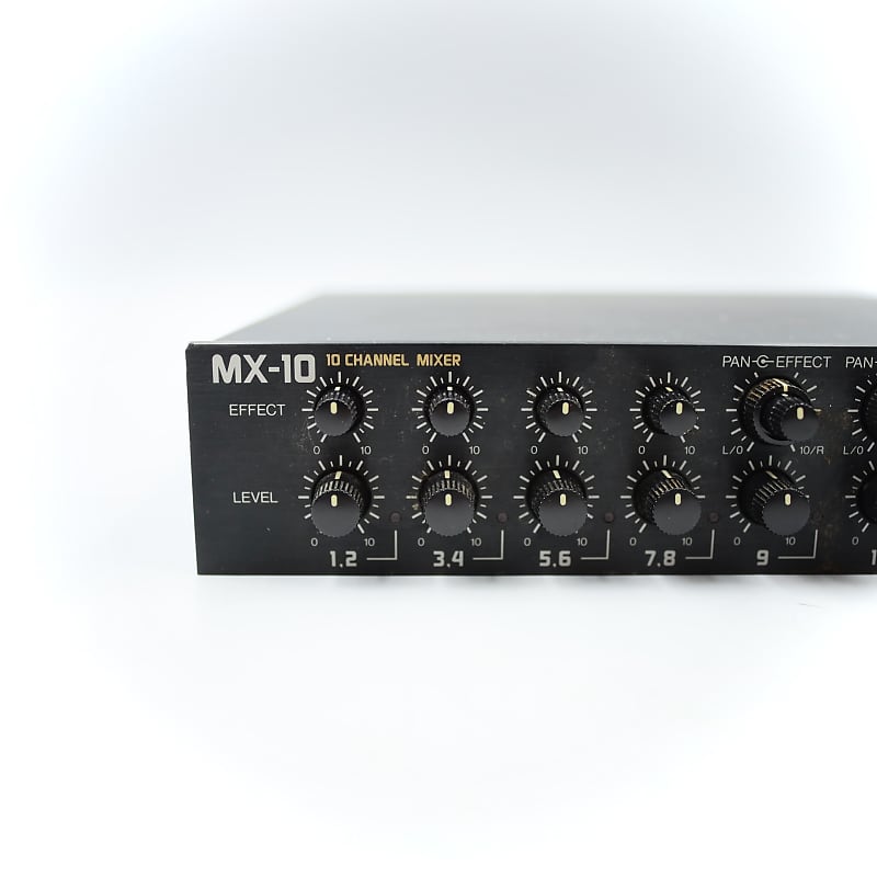 Boss Pro MX-10 10 Channel Mixer With Power Supply Made in