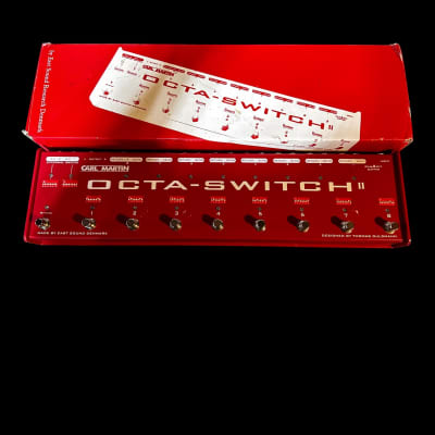 Carl Martin Octa-Switch II Effects Switching Pedal | Reverb