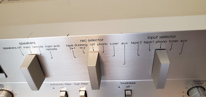 Vintage Stereo Integrated Amplifier Technics SU-V3 | Reverb