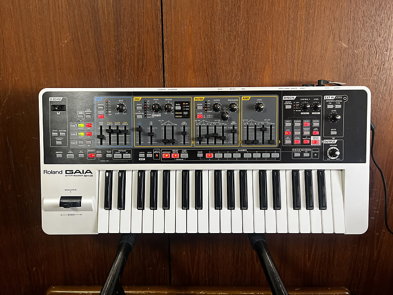 Roland GAIA SH-01 Virtual Analog Synthesizer w/ power supply | Reverb