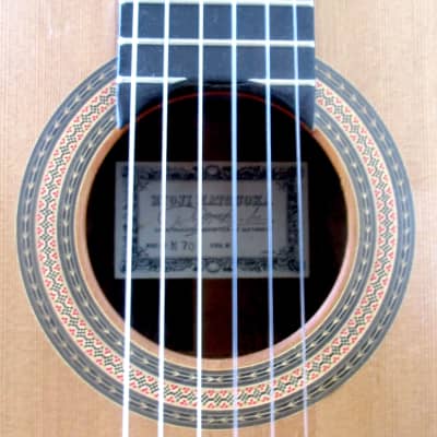 1981 R. Matsuoka M70 concert vintage luthier classical guitar | Reverb