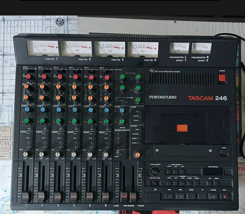 Tascam 246 Portastudio 1984 - SERVICED | Reverb The Netherlands