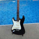 Fender Stratocaster Left Handed  MIJ 1996 Black Lefty Strat 50th Anniversary Japan