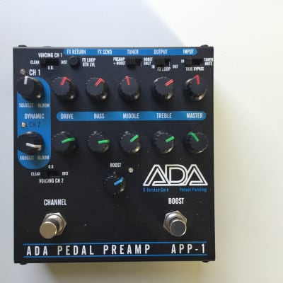 Reverb.com listing, price, conditions, and images for a-da-app-1-pedal-preamp