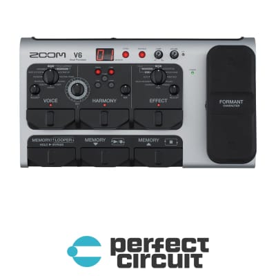 Zoom V6 Vocal Processor 2020 | Reverb