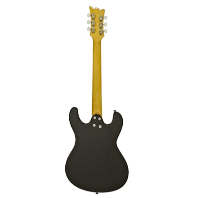 Aria DM-206-BK DM Series Basswood Body Maple Neck Rosewood Fingerboard 6-String Electric Guitar image 2