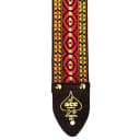 Ace Vintage Reissue Guitar Strap Bohemian Red