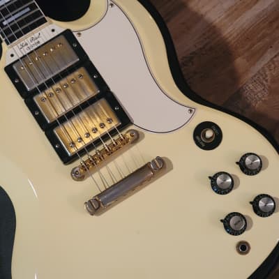 Gibson SG Custom Historic VOS Reissue 3 Pickup Electric Guitar 2006 Classic White CLEAN! image 6
