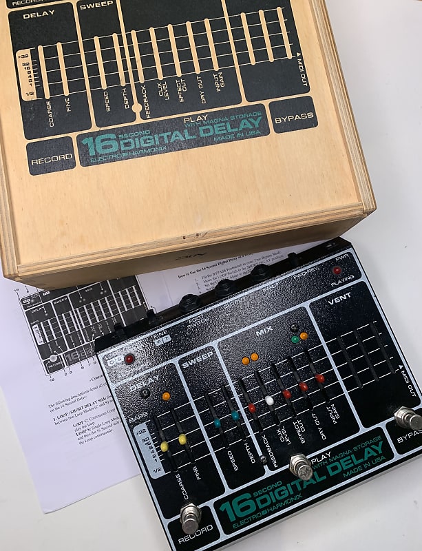 超爆安 Electro-Harmonix 16 Second Digital Delay Reissue 2000s ギター