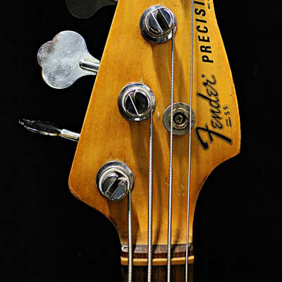 Fender Precision Bass Fretless 1978 Green image 4