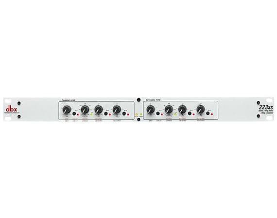 dbx 223XS Stereo 2 Way Mono 3 Way Crossover With XLR Connectors image 1