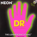DR Strings NPB5-45 Hi Def Neon Pink 5-String Medium 45-125 Bass Guitar Strings