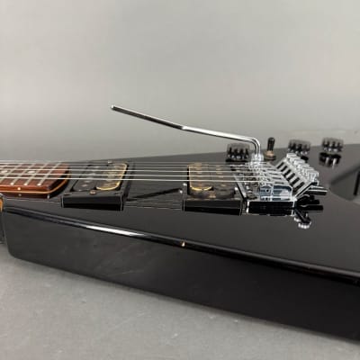 Epiphone Flying V 2 black Zebra PUs black hockey headstock RARE 1982 - 1986 - schwarz image 8
