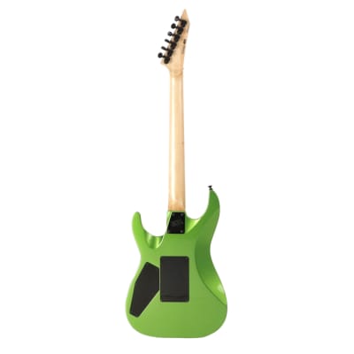 ESP USA MII Deluxe FR Electric Guitar - Lizard Spit Green Metallic - #US22261 - Display Model image 3