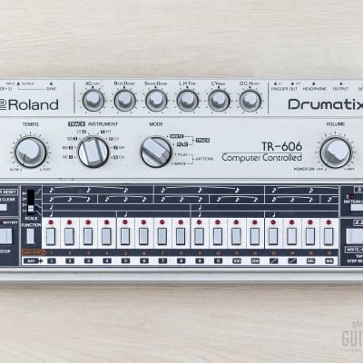 1982 Roland Drumatix TR-606 Computer Controlled Vintage Drum Machine