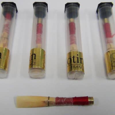 5 high quality oboe d'Amore reeds - Glotin (made in France) +  humor drawing print image 1